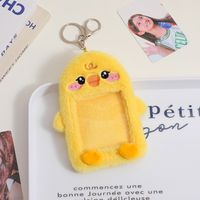 Women's Animal Cartoon Imitation Dehaired Angora Open Card Holders sku image 7