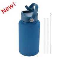 Casual Solid Color Stainless Steel Water Bottles sku image 3