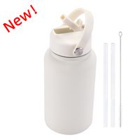 Casual Solid Color Stainless Steel Water Bottles sku image 5