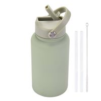 Casual Solid Color Stainless Steel Water Bottles sku image 12