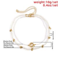 Elegant Simple Style Round Plastic Copper Wholesale Necklace main image 3