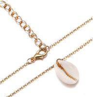 Casual Vacation Shell Alloy Women's Pendant Necklace main image 3
