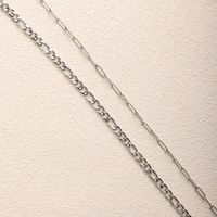 Hip-hop Solid Color Stainless Steel Necklace main image 2