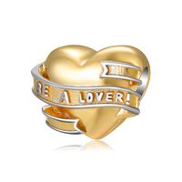 Ig Style Simple Style Letter Heart Shape Sterling Silver Plating Jewelry Accessories sku image 1