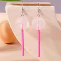 1 Pair Cute Candy Plastic Zinc Alloy Drop Earrings main image 5