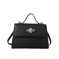 Women's All Seasons Pu Leather Solid Color Classic Style Square Magnetic Buckle Handbag sku image 6