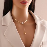Wholesale Commute Heart Shape 304 Stainless Steel Copper Layered Plating 18K Gold Plated Necklace main image 4