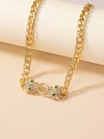 Casual Lion Alloy Plating 14k Gold Plated Women's Necklace main image 3