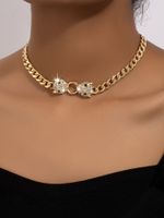 Casual Lion Alloy Plating 14k Gold Plated Women's Necklace main image 1