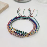 Simple Style Geometric Seed Bead Knitting Women's Bracelets main image 1