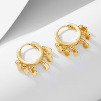1 Pair Ig Style Geometric Plating Sterling Silver 18k Gold Plated Rhodium Plated Earrings main image 1
