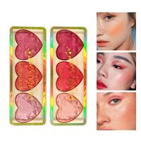 Casual Letter Love Plastic Blusher Highlight main image 1