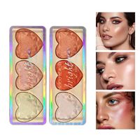 Casual Letter Love Plastic Blusher Highlight main image 3