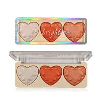 Casual Letter Love Plastic Blusher Highlight sku image 2