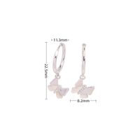1 Pair Simple Style Bow Knot Plating Sterling Silver Gold Plated Drop Earrings sku image 1