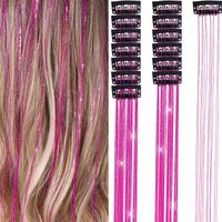 Women's Elegant Sweet Casual Domestic Silk Long Straight Hair Wigs sku image 7