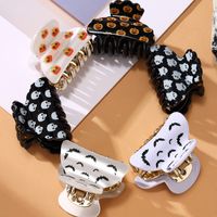 Gothic Cool Style Halloween Pattern Arylic Hair Claws main image 5