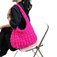 Women's Medium Polyester Cotton Solid Color Classic Style Square Zipper Shoulder Bag Crossbody Bag Square Bag main image 4