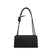 Women's All Seasons Pu Leather Solid Color Streetwear Square Zipper Shoulder Bag Underarm Bag sku image 2