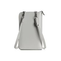 Women's All Seasons Pu Leather Solid Color Basic Square Zipper Shoulder Bag Phone Wallets main image 5