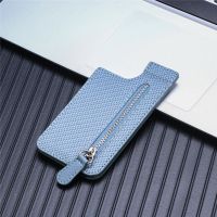 Unisex Solid Color Pu Leather Zipper Card Holders sku image 2