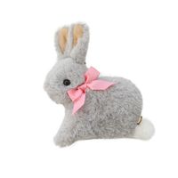 Women's Pp Cotton Rabbit Cute Rabbit-shaped Zipper Crossbody Bag main image 6