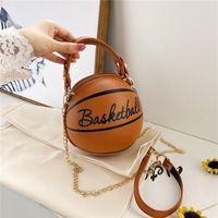 Women's Medium All Seasons Pu Leather Color Block Streetwear Round Zipper Shoulder Bag Circle Bag Handbag sku image 3