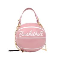 Women's Medium All Seasons Pu Leather Color Block Streetwear Round Zipper Shoulder Bag Circle Bag Handbag main image 3