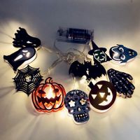 Funny Novelty Halloween Pattern Plastic Indoor String Lights sku image 37