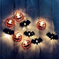 Komisch Neuheit Halloween-muster Kunststoff Innen Lichterkette main image 1