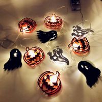 Funny Novelty Halloween Pattern Plastic Indoor String Lights sku image 33