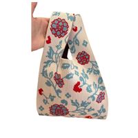 Women's Small All Seasons Polyester Flower Elegant Basic Bucket Open Handbag main image 3