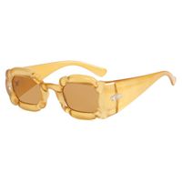 Hip-hop Punk Streetwear Geometric Ac Special-shaped Mirror Full Frame Women's Sunglasses main image 4