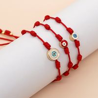 Bohemian Eye Alloy Rope Handmade Women's Bracelets main image 1