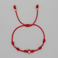 Bohemian Eye Alloy Rope Handmade Women's Bracelets sku image 2