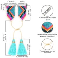 Applicable To Special-interest Design European And American Style Wholesale Bead Personalized Tassel  Watch1-8 Generation Watch Band main image 5