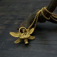 Vintage Style Simple Style Angel Wings 304 Stainless Steel Men'S Pendant Necklace main image 5