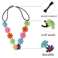 Simple Style Flower Cloth Hair Band main image 2