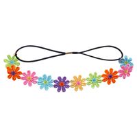 Simple Style Flower Cloth Hair Band sku image 1