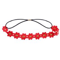 Simple Style Flower Cloth Hair Band sku image 2