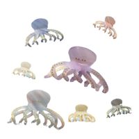 Women's Simple Style Octopus Acetic Acid Sheets Hair Claws main image 5