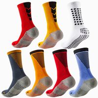 Men's Sports Geometric Cotton Jacquard Crew Socks A Pair main image 1