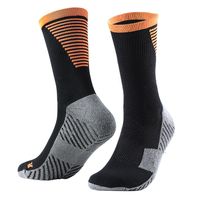 Men's Sports Geometric Cotton Jacquard Crew Socks A Pair sku image 14