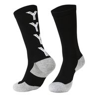 Men's Sports Geometric Cotton Jacquard Crew Socks A Pair sku image 18