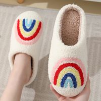 Unisex Casual Basic Cartoon Round Toe Home Slippers Cotton Shoes main image 5