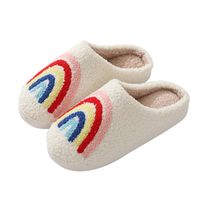 Unisex Casual Basic Cartoon Round Toe Home Slippers Cotton Shoes main image 4
