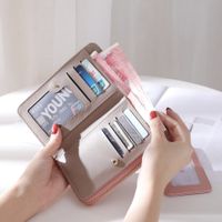 Women's Solid Color Pu Leather Buckle Wallets main image 3