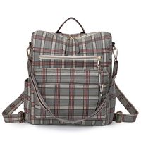 Plaid Daily Women's Backpack sku image 4