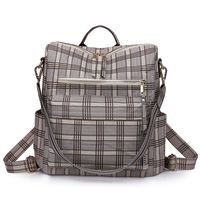 Plaid Daily Women's Backpack sku image 3