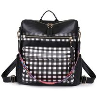 Plaid Daily Women's Backpack sku image 7